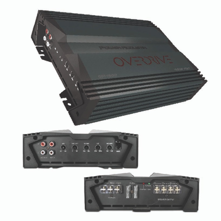 Power Acoustik 1500 Watt Max Mono A/b - 709483058293