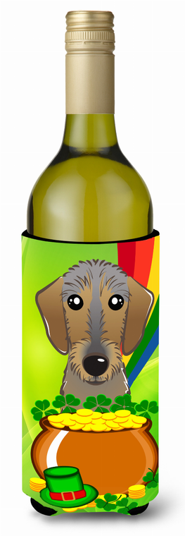 Dog St. Patrick's Day Design Wine Bottle Hugger - 638508208248