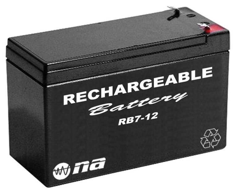 12v Rechargeable Battery 7ah Nippon America - 784644713082