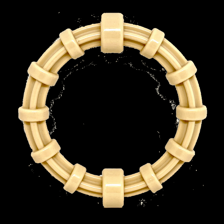 SP Honey Bone Chicken Flavored Teething Ring for Aggressive Chewers - 810216025922