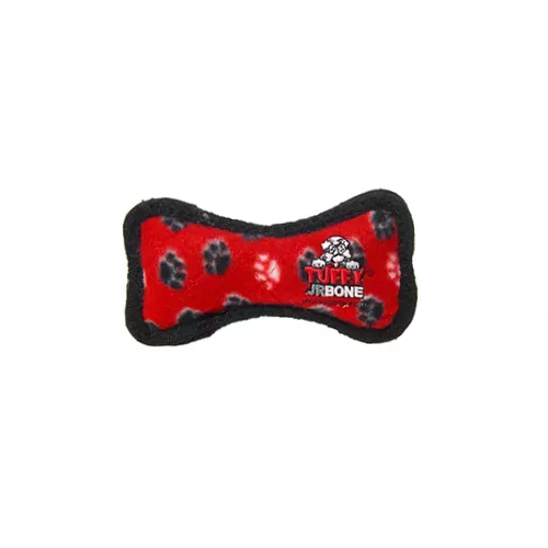 VIP Products Tuffy Jr Bone, Red Paw