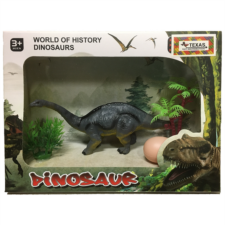 Brontosaurus Plastic Model in Window Box - 667741121403