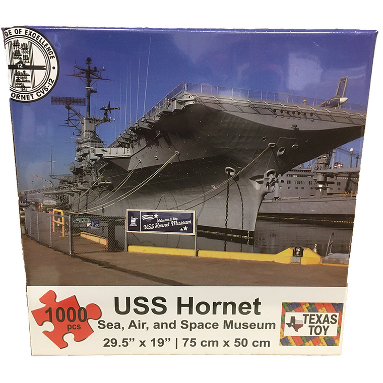 USS Hornet 1000-pc Cardboard Puzzle - 667741121069