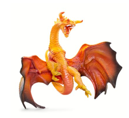 Lava Dragon Figurine - 609366001883