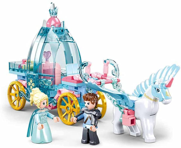 Fairy Tales of Winter Carriage Building Brick Set (191 pcs) - 667741122219