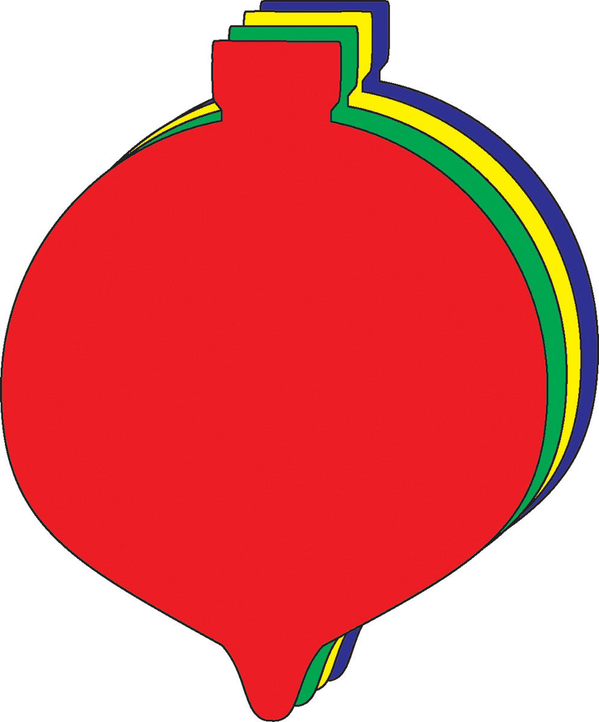 Small Assorted Color Creative Foam Cut-Outs - 098497073768