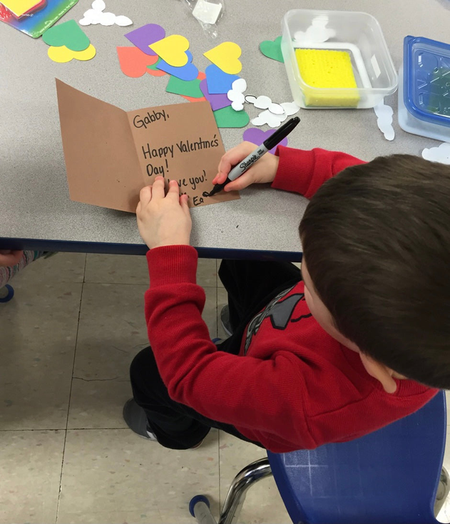 Heart Small Tri-Color Creative Cut-Outs - 098497006117