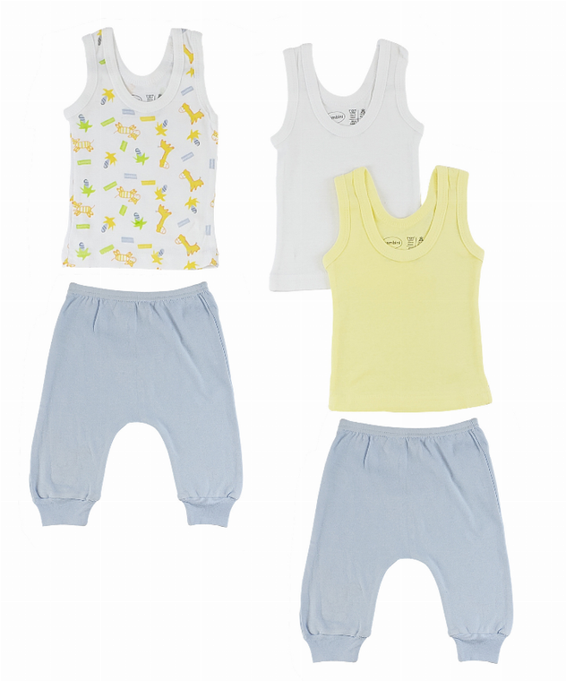Bambini Boys Tank Tops and Joggers - 763276272068
