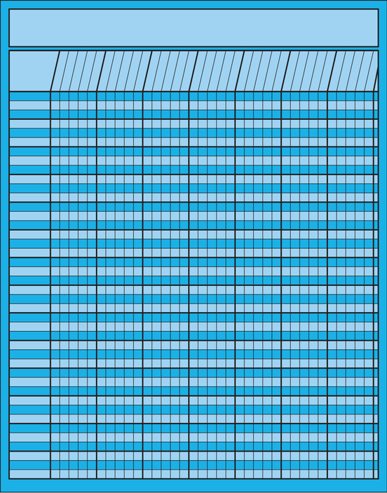 Laminated Incentive Chart - 098497037029