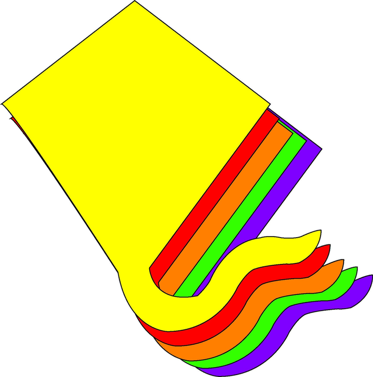 Large Assorted Color Creative Foam Cut-Outs - 098497075298