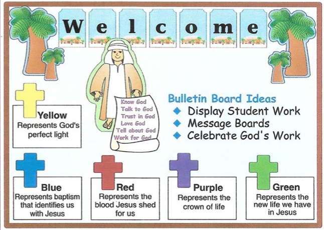 Cross Foam Assorted Color Creative Cut-Outs - 098497075366