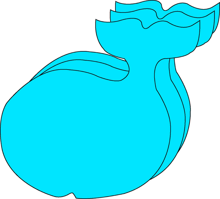 Small Single Color Creative Foam Cut-Outs - 098497073348