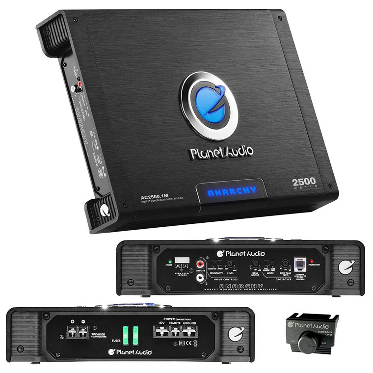 Planet Class A/b Monoblock Amplifer 2500w Anarchy Series - 636210103714