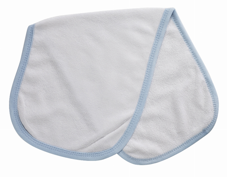 Bambini Terry BurPCloth with Trim - 763276102518