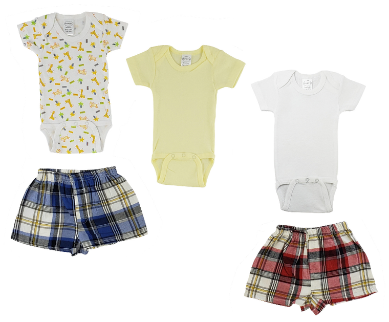 Bambini Infant Onezies and Boxer Shorts - 763276260720