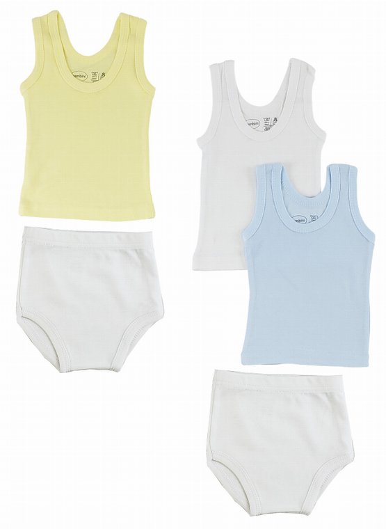 Bambini Boys Tank Tops and Training Pants - 763276273508