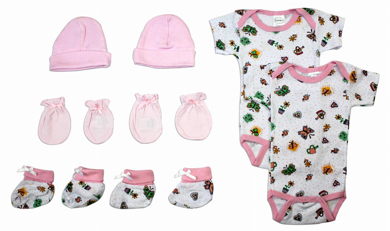 Bambini Newborn Layette Baby Shower Gift Set - 763276256853