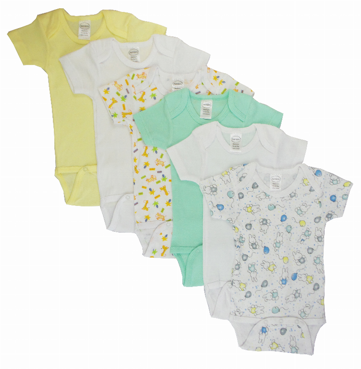 Bambini Boys' Printed Short Sleeves Variety Pack - 763276254361