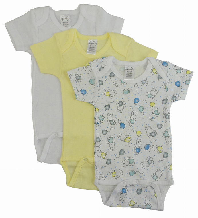 Bambini Girls' Printed Short Sleeve Variety Pack - 763276005338