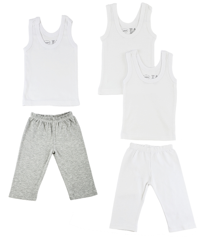 Bambini Infant Tank Tops and Track Sweatpants - 763276270705