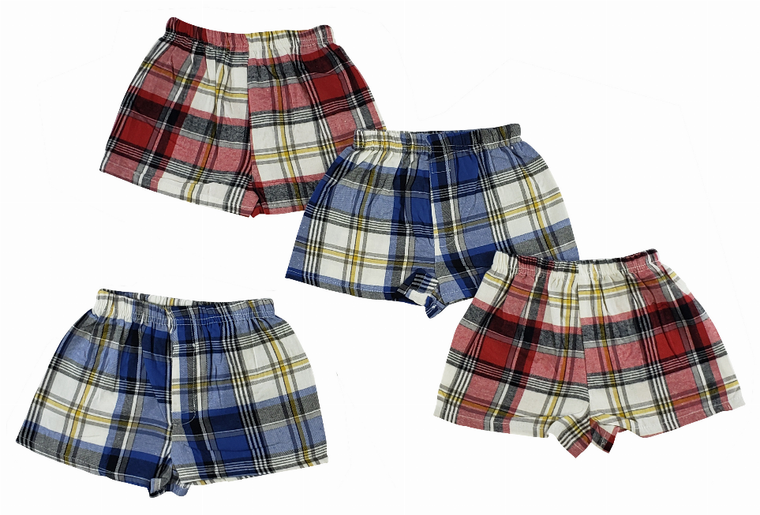 Bambini Infant Boxer Shorts - 4 Piece Set - 763276258352