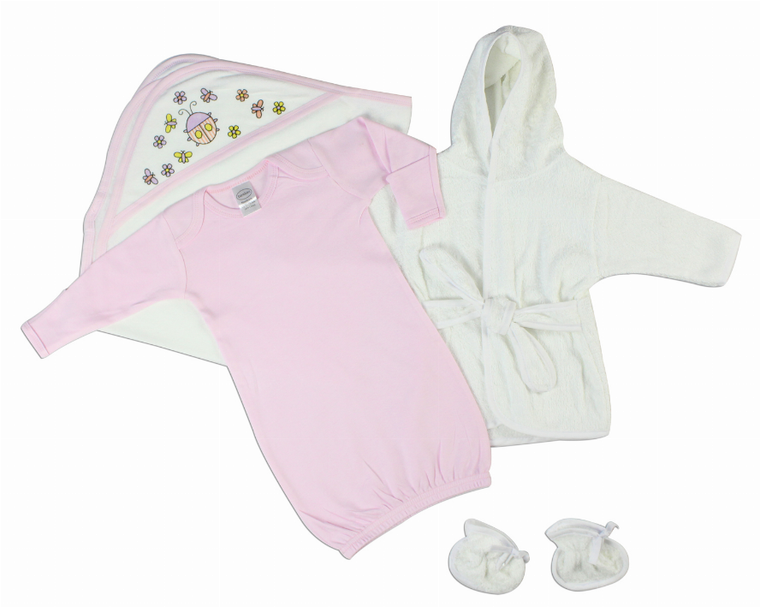 Bambini Girls Layette Sets - 763276257409