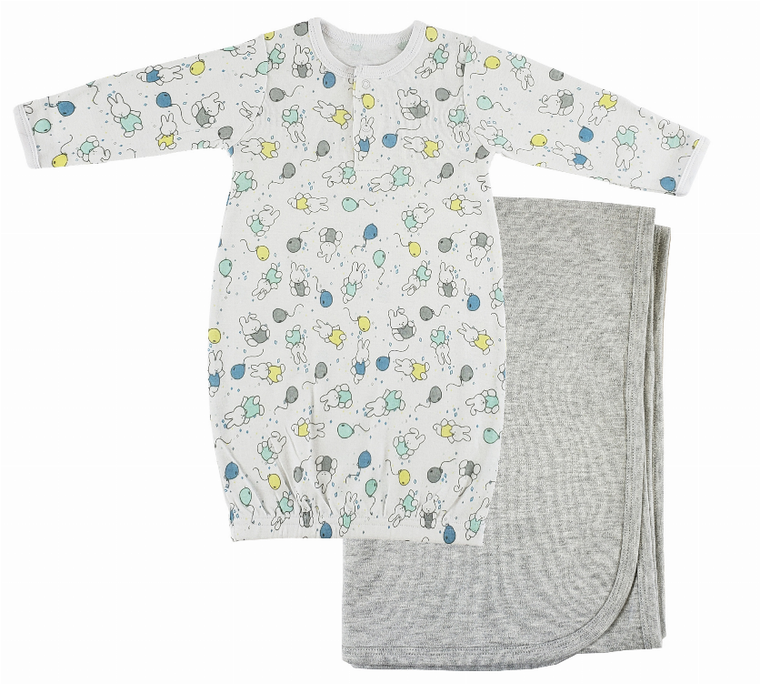 Bambini Gown and Blanket - 763276259601