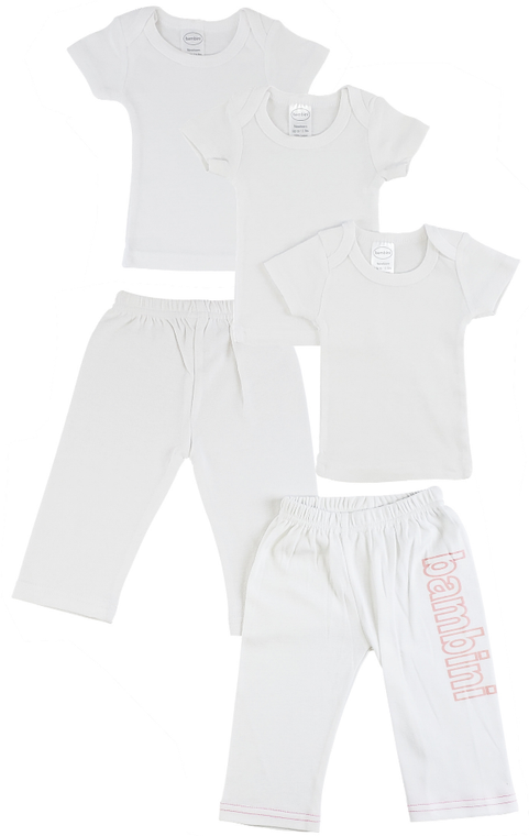 Bambini Infant T-Shirts and Track Sweatpants - 763276270323
