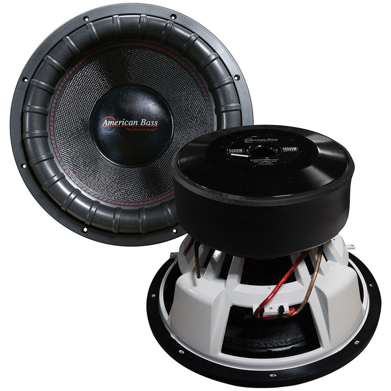 American Bass Vfl 15″ Woofer 5000w Rms / 10000w Max Dual 2 Ohm Voice Coils - 636834012119