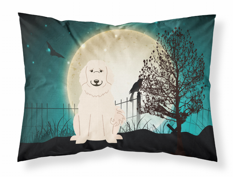 Halloween Scary With Dog Fabric Standard Pillowcase - 638508420206