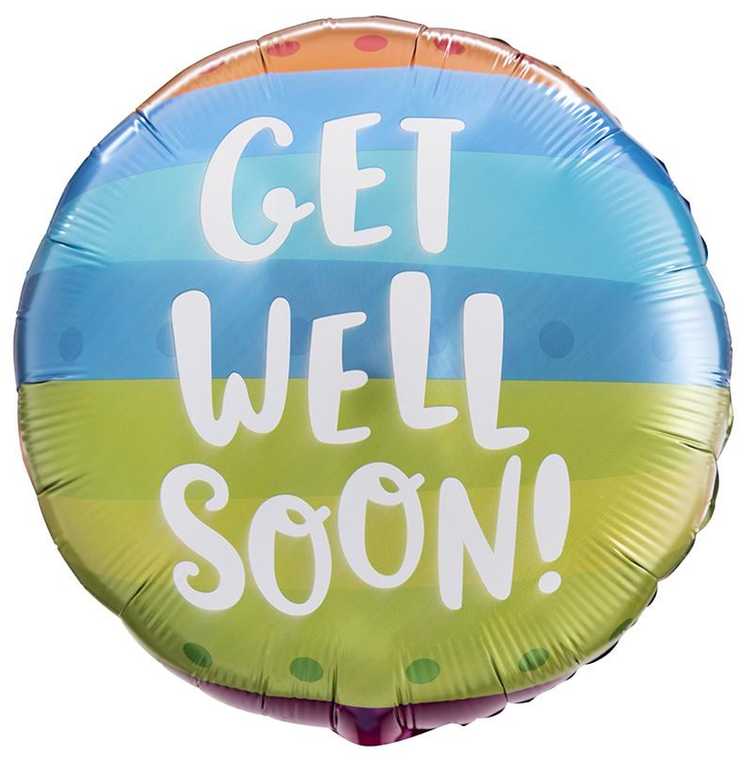 Get Well Mylar Balloon - 850037358632