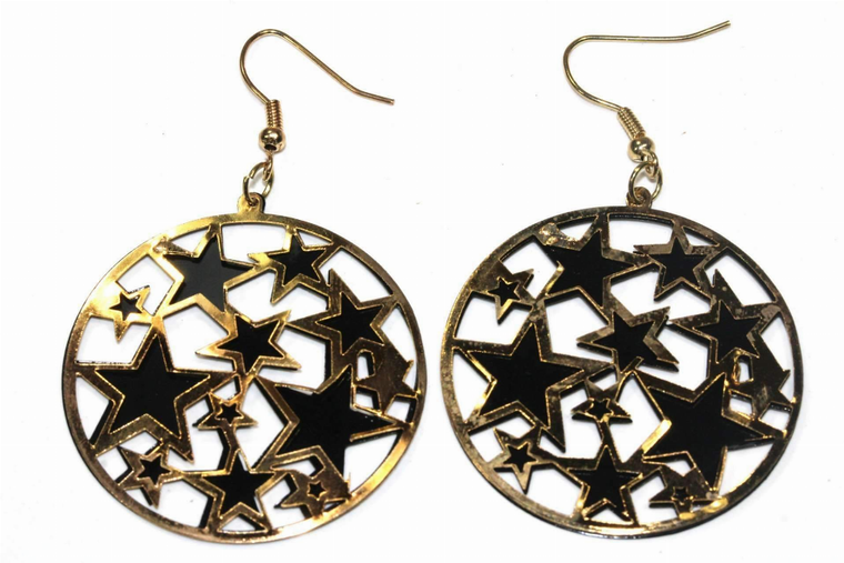Dapper Star Cluster Earrings - 005372648231