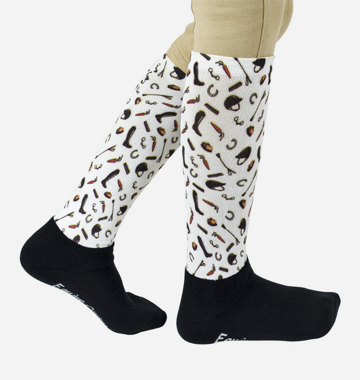 EQUINE COUTURE CHILDREN'S OTC BOOT SOCKS - 810064137822