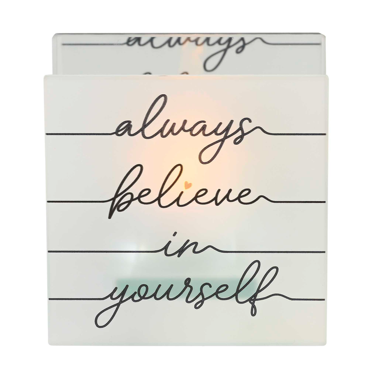 Tealight Always Believe In Yourself - 603799648028