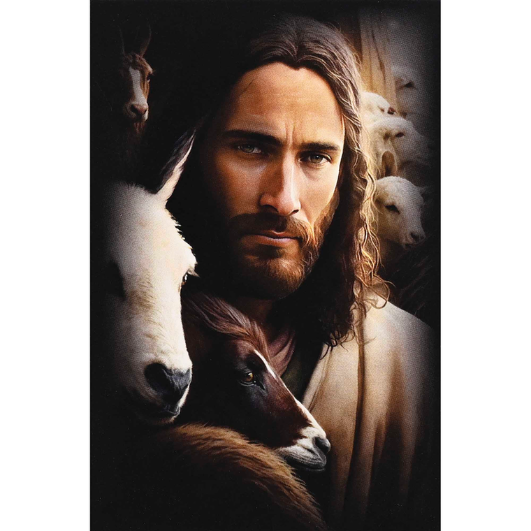 Itty Bitty Card Head Of Christ - 603799650540