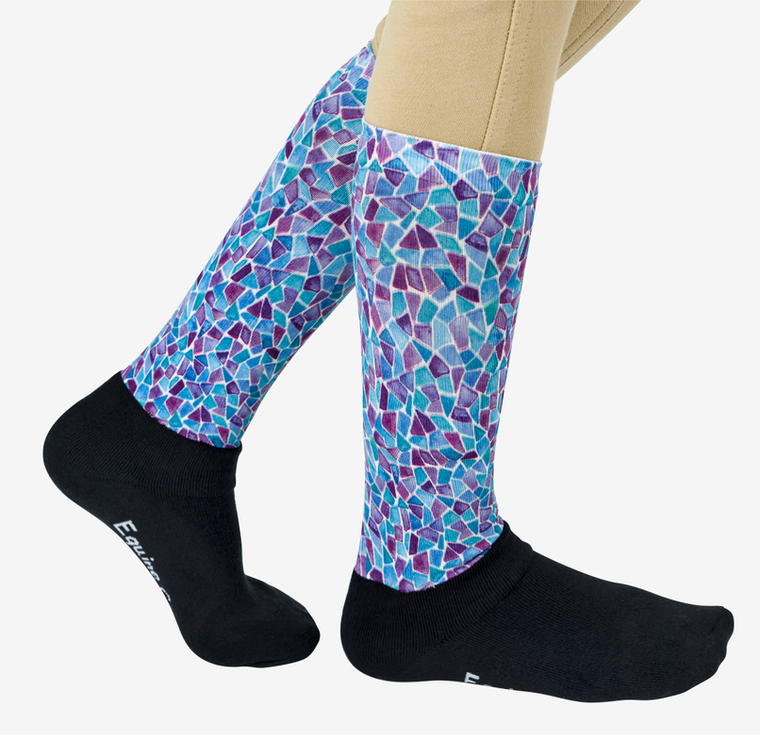 EQUINE COUTURE CHILDREN'S OTC BOOT SOCKS - 810064137839
