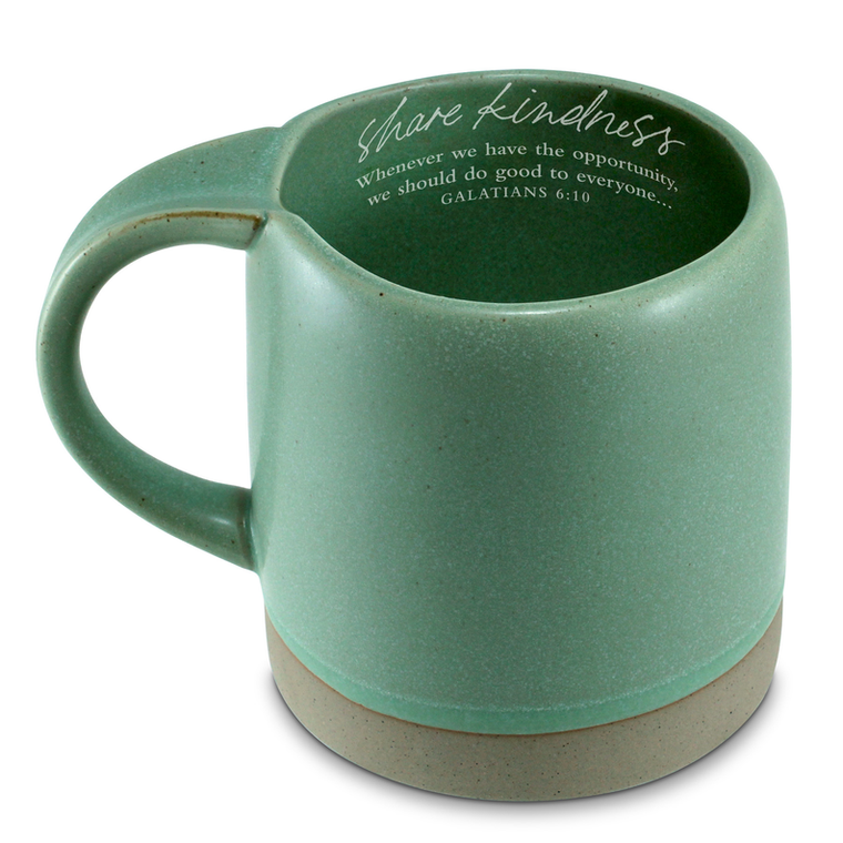 Coffee Mug Share Kindness Seafoam Green - 667665187158