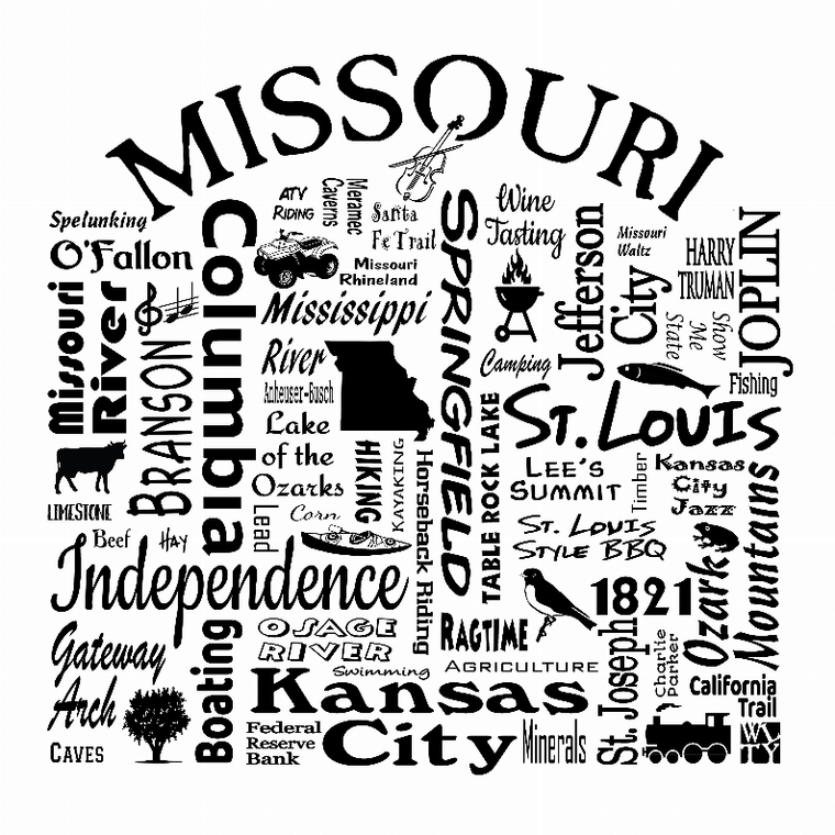 US State Destination Unisex T-shirt - Where Life Takes You (M-N) - 018391112438