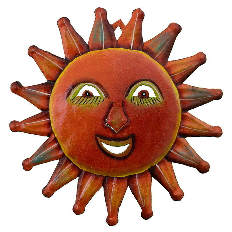 Painted Multi-color Dot Sun - 695924870718