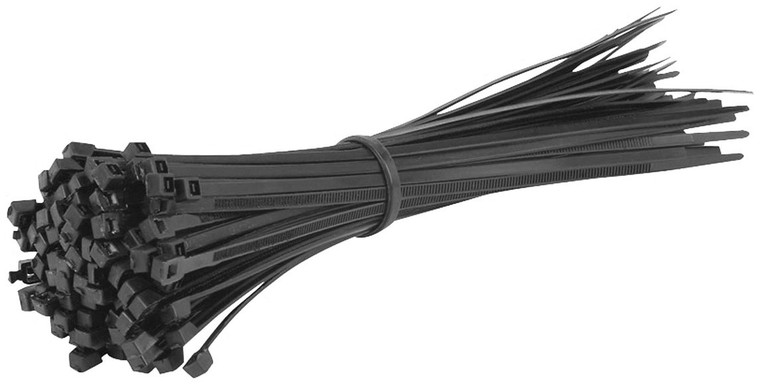 Xscorpion (ct4.1)wire Ties 4" Black 1000 Pcs Per Bag - 6930148919336