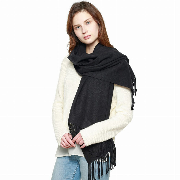 Privilege Pashmina Shawls With Fringe Benefits - 702921583425