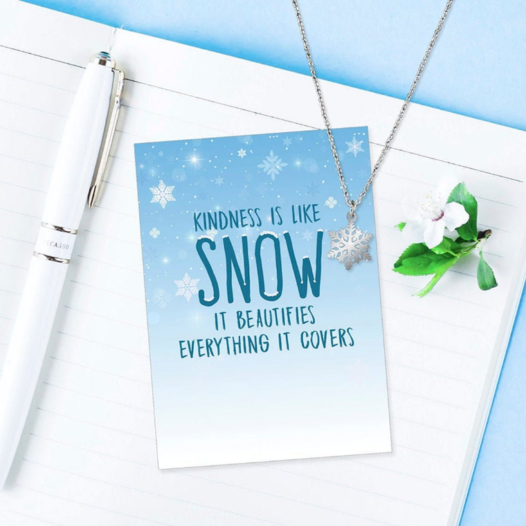Snowflake Necklace - 787014235979
