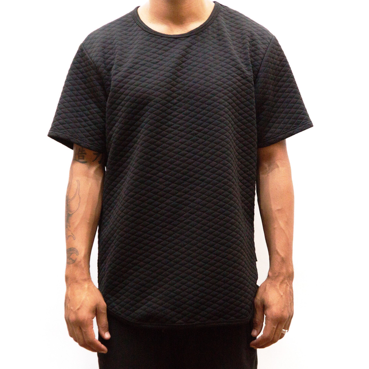 QUILTED SCALLOP TEE - 635661369533