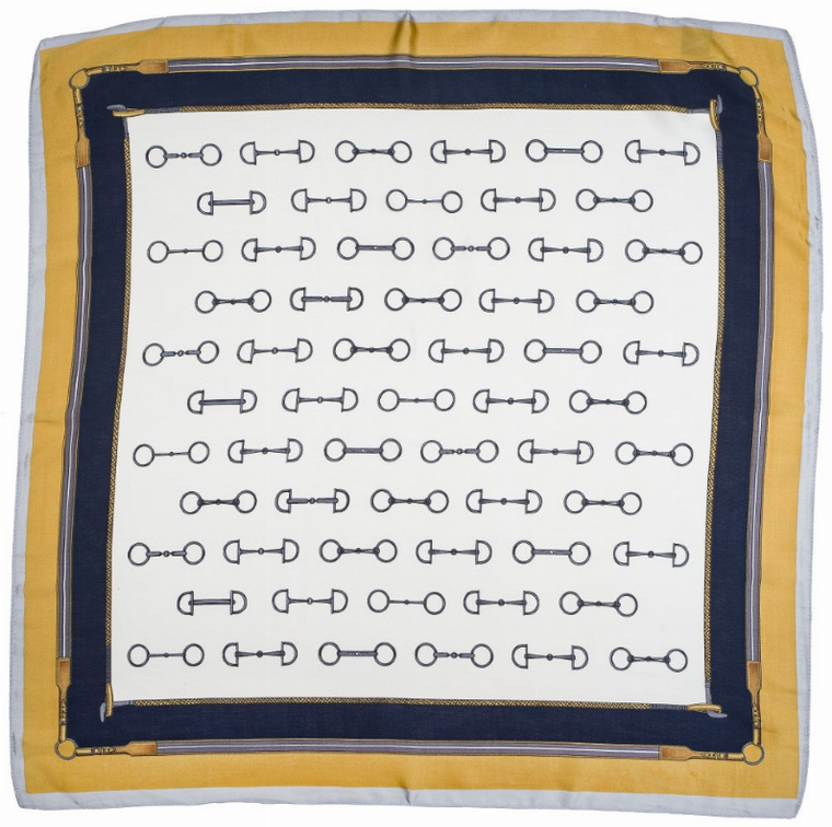 AWST Int'l Satin Snaffle Bit Scarf - 840862019792