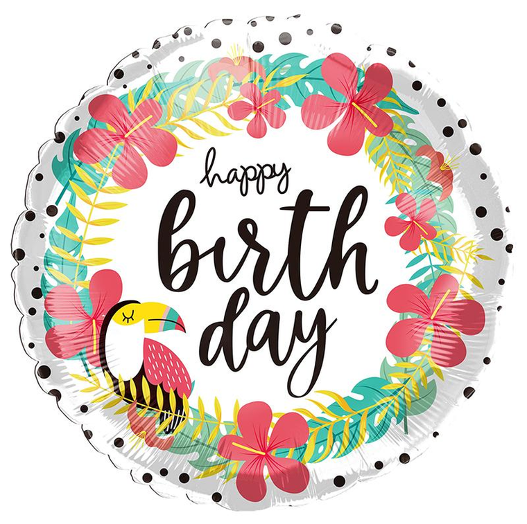 Birthday Mylar Balloon - 850037358335