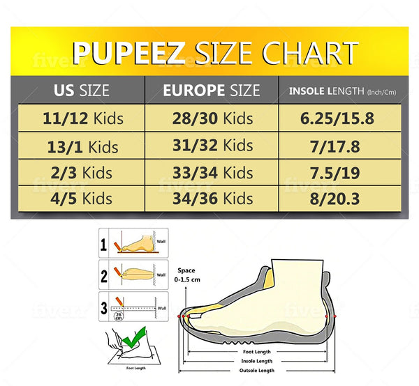 Pupeez Girls Sweater Knit Slippers Fleece Lined House Shoe - 049108402033