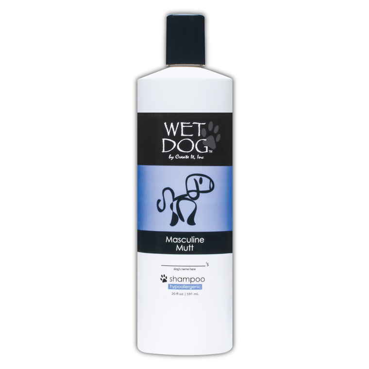 Wet Dog - Masculine Mutt Calming Shampoo for Dogs - 852044004397