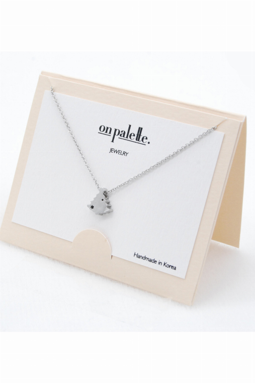 X-MAS Tree Pendant Necklaces By DOBBI ( VARIETY OF COLORS AVAILABLE ) - 880635144504