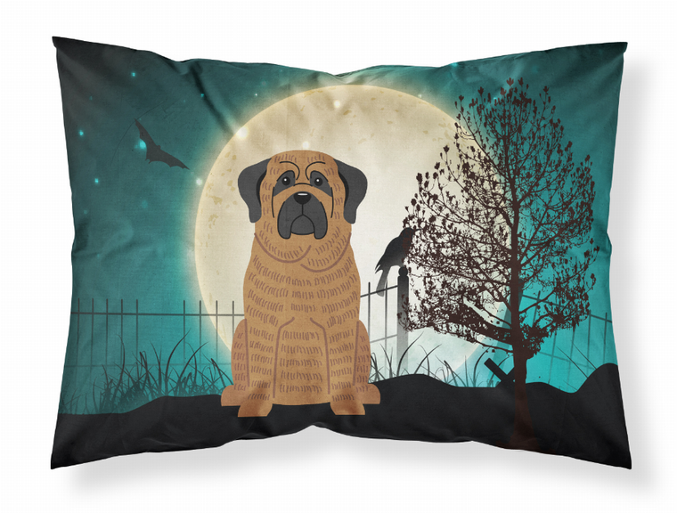 Halloween Scary With Dog Fabric Standard Pillowcase - 638508419521