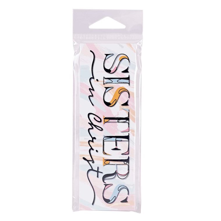 Bookmark Sisters In Christ 2x6 12-Pack - 603799649926
